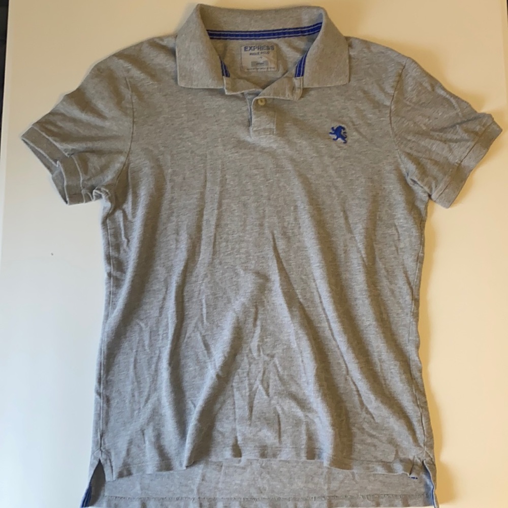 Express Polo Gray Large